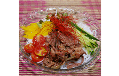 【調理例】エスニック風冷やし麺