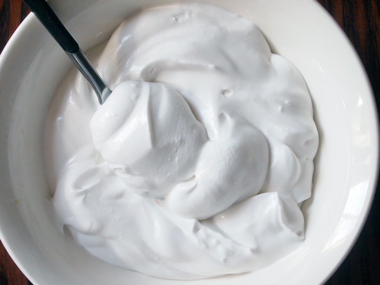 ホイップココナッツクリームのレシピ